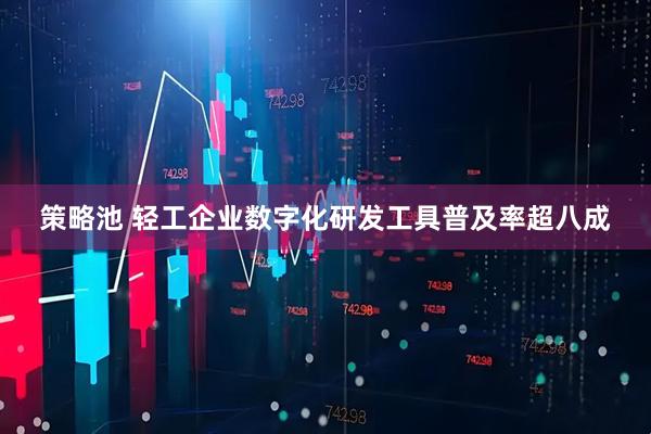 策略池 轻工企业数字化研发工具普及率超八成