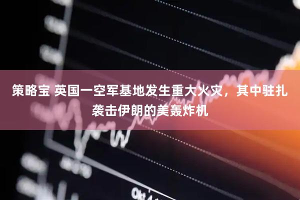 策略宝 英国一空军基地发生重大火灾，其中驻扎袭击伊朗的美轰炸机